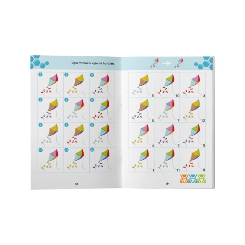 Bee Smart Görsel ve İşitsel Dikkat Seti 5-6 Yaş